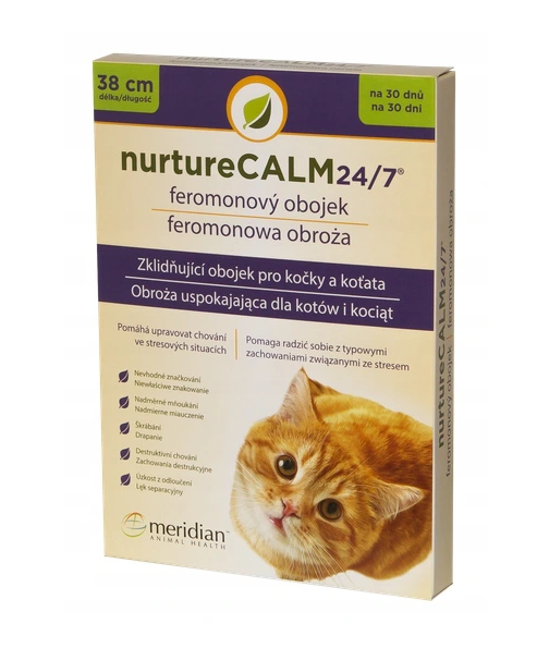NurtureCalm 24/7 Feline Pheromone Collar- collier calmant pour