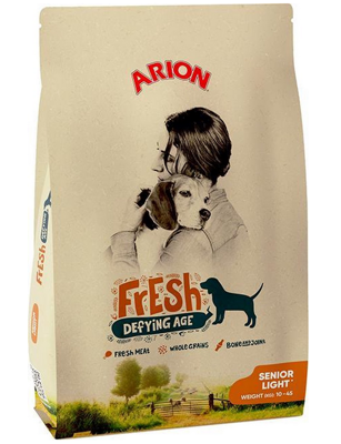 ARION Fresh Senior Light 12kg + Surprise gratuite pour chien