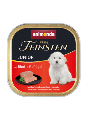 Animonda Dog Vom Feinsten Junior Boeuf et Volaille 150g