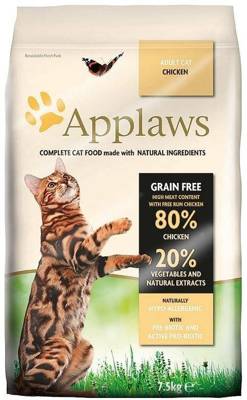 Applaws Chat Adulte Poulet 7,5kg+Surprise gratuite pour chien