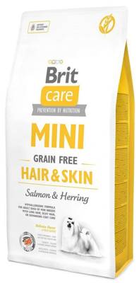 BRIT CARE Mini Grain-Free Hair&Skin 7kg x2