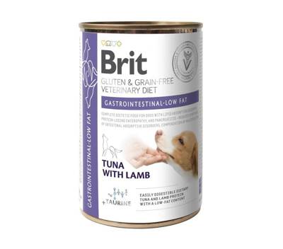 BRIT GF Veterinary Diets Dog Gastrointestinal Low Fat 400g- nourriture humide pour chiens