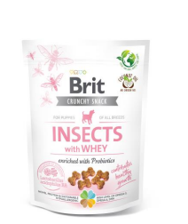 Brit Care Dog Crunchy Cracker Puppy Insects Rich In Whey 200g x10