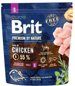 Brit Premium By Nature Junior S Avec poulet 1kg 