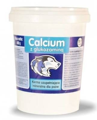 Calcium 400g boîte de poudre bleue
