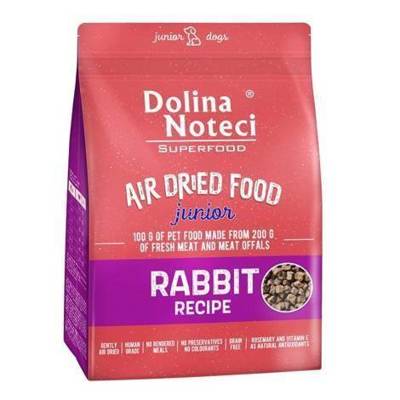 DOLINA NOTECI Superfood Junior aliments pour lapins - aliments secs pour chiens 1kg