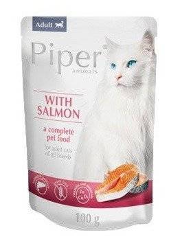 Dolina Noteci Piper pour chats au saumon 100g