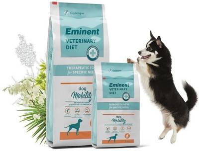 Eminent Veterinary Diet Dog Mobility 11kg + Surprise Gratuite pour votre chien