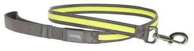KERBL Longe d'attache jaune Light & Reflex 120cm x2