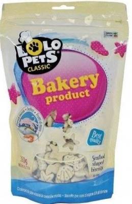 LOLO PETS Biscuits pour chiens aux fruits de mer 350g