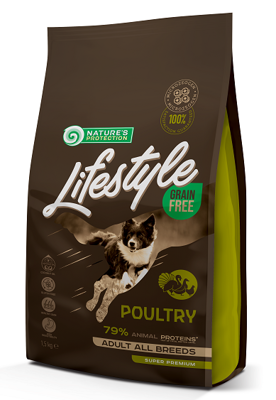 Nature’s Protection Lifestyle GF Poultry Adult All Breeds 1,5kg