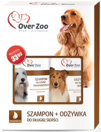 OVER ZOO Shampooing 250ml + Conditionneur pour cheveux longs 240ml