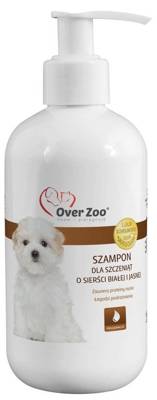 OVER ZOO Shampooing pour chiot à poil clair/blanc 250ml