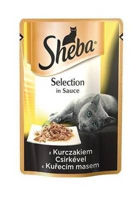 Sheba Selection avec poulet en sauce Sachet 85g