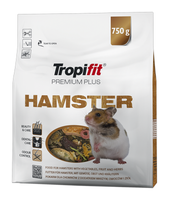 TROPIFIT Premium Plus HAMSTER 750g - pour hamsters