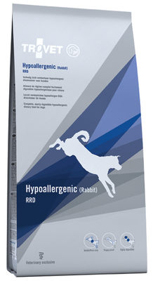 TROVET RRD Hypoallergénique - Lapin (pour chien) 12,5kg+ Surprise pour chien