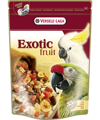 VERSELE-LAGA Exotic Fruit Nourriture pour grands perroquets 600g 