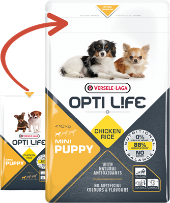 Versele-Laga Opti Life Puppy Mini pour petites races Poulet et Riz 7,5kg
