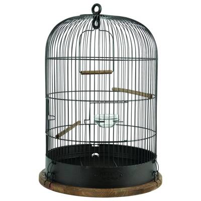Zolux Cage Retro Lisette pour oiseaux Noir