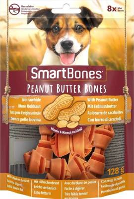 Zolux Smart Bones beurre de cacahuète Mini 8pcs